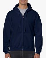 HEAVY BLEND™ ADULT FULL ZIP Kapucnis felső SWEATSHIRT Navy